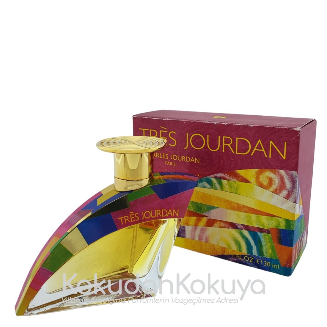 CHARLES JOURDAN Tres Jourdan (Vintage) Parfüm Kadın 30ml Eau De Parfum (EDP) Sprey 