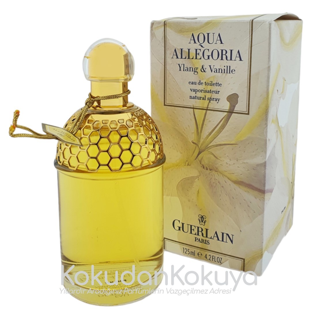 GUERLAIN Aqua Allegoria Ylang Vanille (Vintage) Parfüm Kadın 125ml Eau De Toilette (EDT) Sprey 