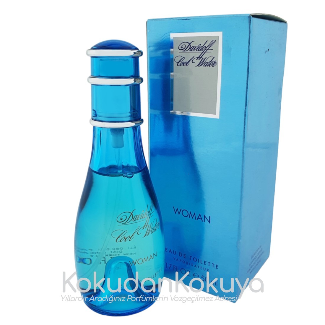 DAVIDOFF Cool Water for Women (Vintage) Parfüm Kadın 50ml Eau De Toilette (EDT) 