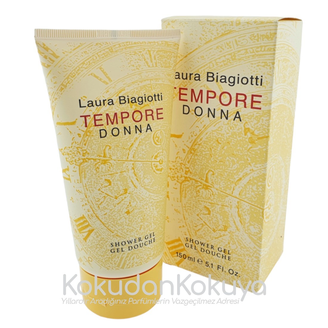 LAURA BIAGIOTTI Tempore Donna (Vintage) Banyo Ürünleri Kadın 150ml Duş Jeli 