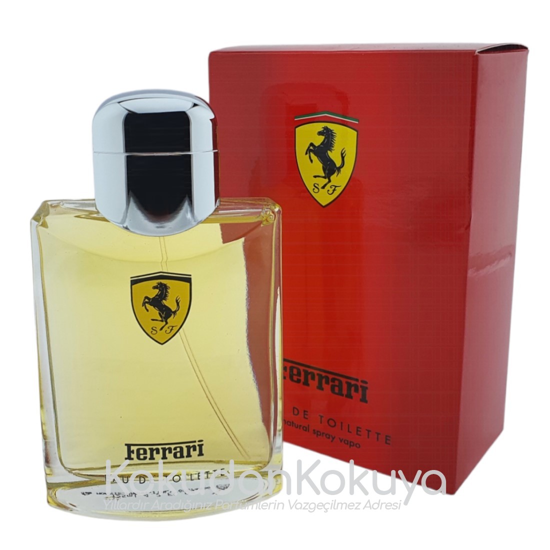 FERRARI Red for Men (Vintage) Parfüm Erkek 125ml Eau De Toilette (EDT) Sprey 