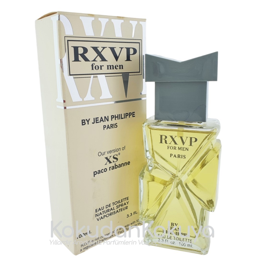 JEAN PHILIPPE RXVP Version Parfüm Erkek 100ml Eau De Toilette (EDT) Sprey 