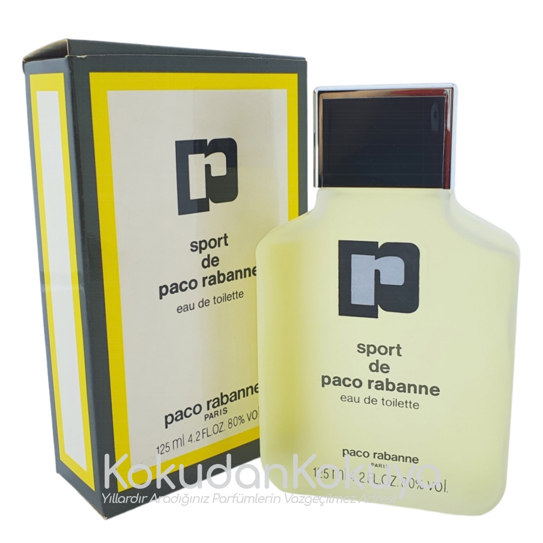 PACO RABANNE Sport (Vintage) Parfüm Erkek 125ml Eau De Toilette (EDT) Dökme 