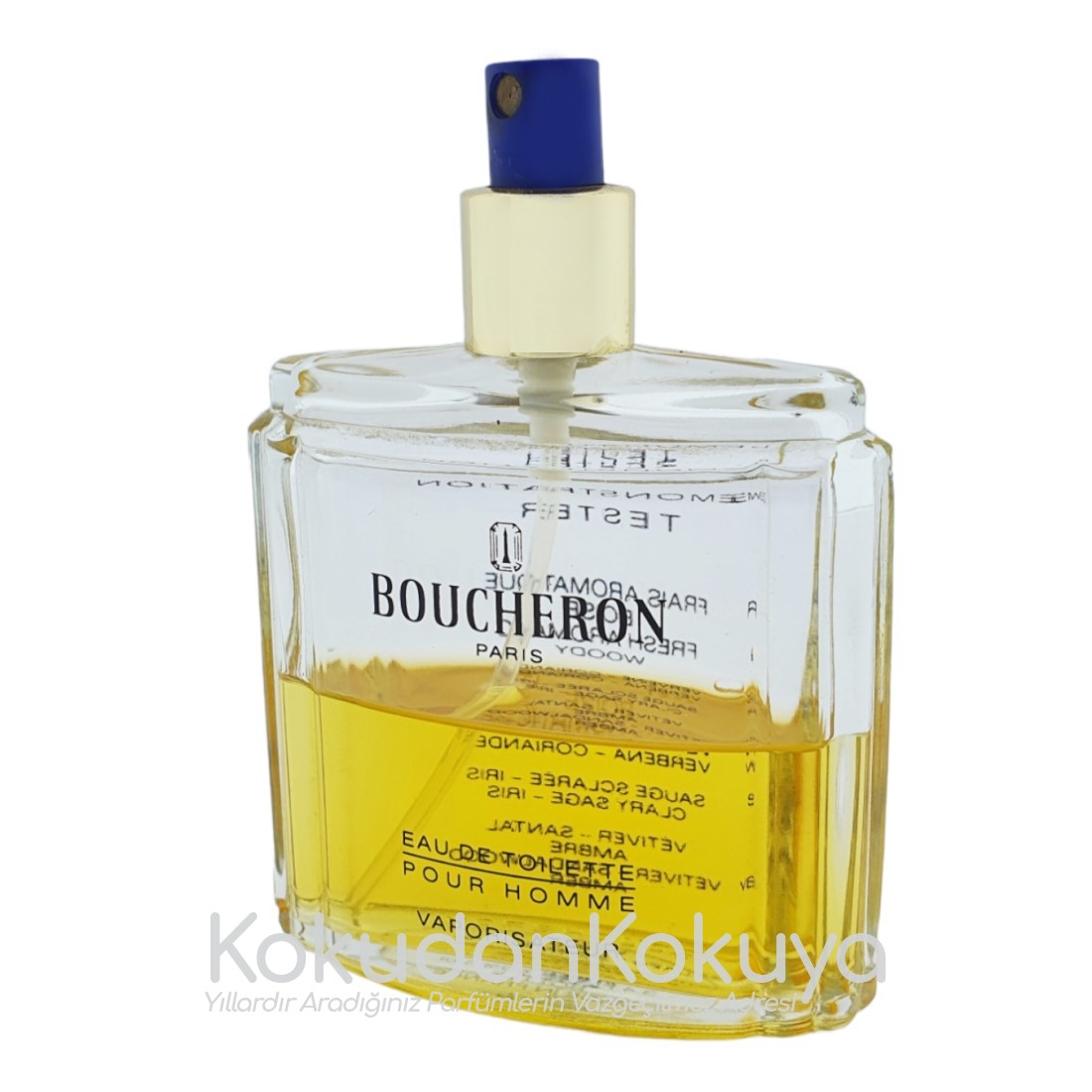 BOUCHERON Pour Homme (Vintage) Parfüm Erkek 100ml Eau De Toilette (EDT) Sprey 