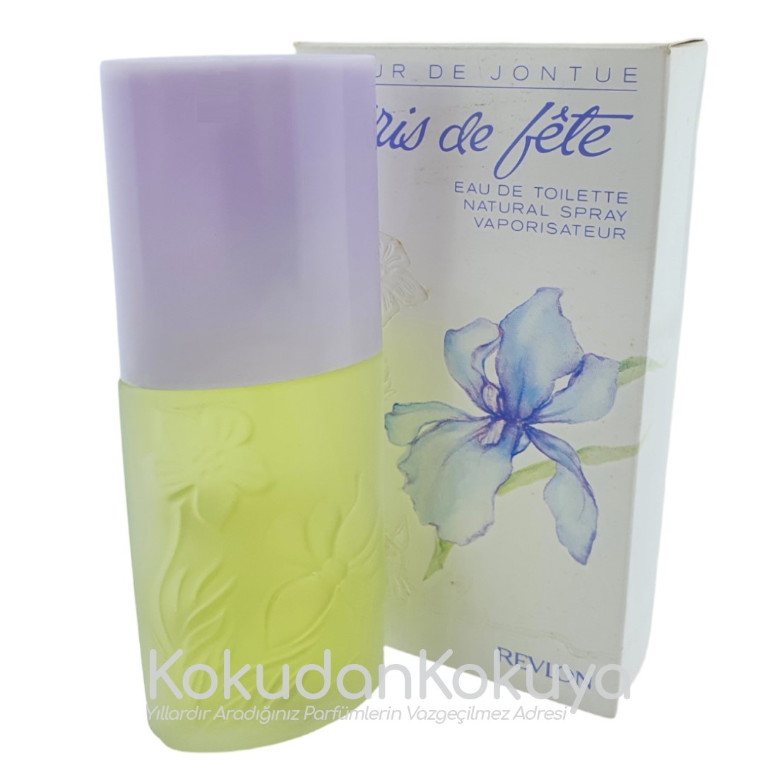 REVLON Fleurs de Jontue Iris de Fete (Vintage) Parfüm Kadın 75ml Eau De Toilette (EDT) Sprey 