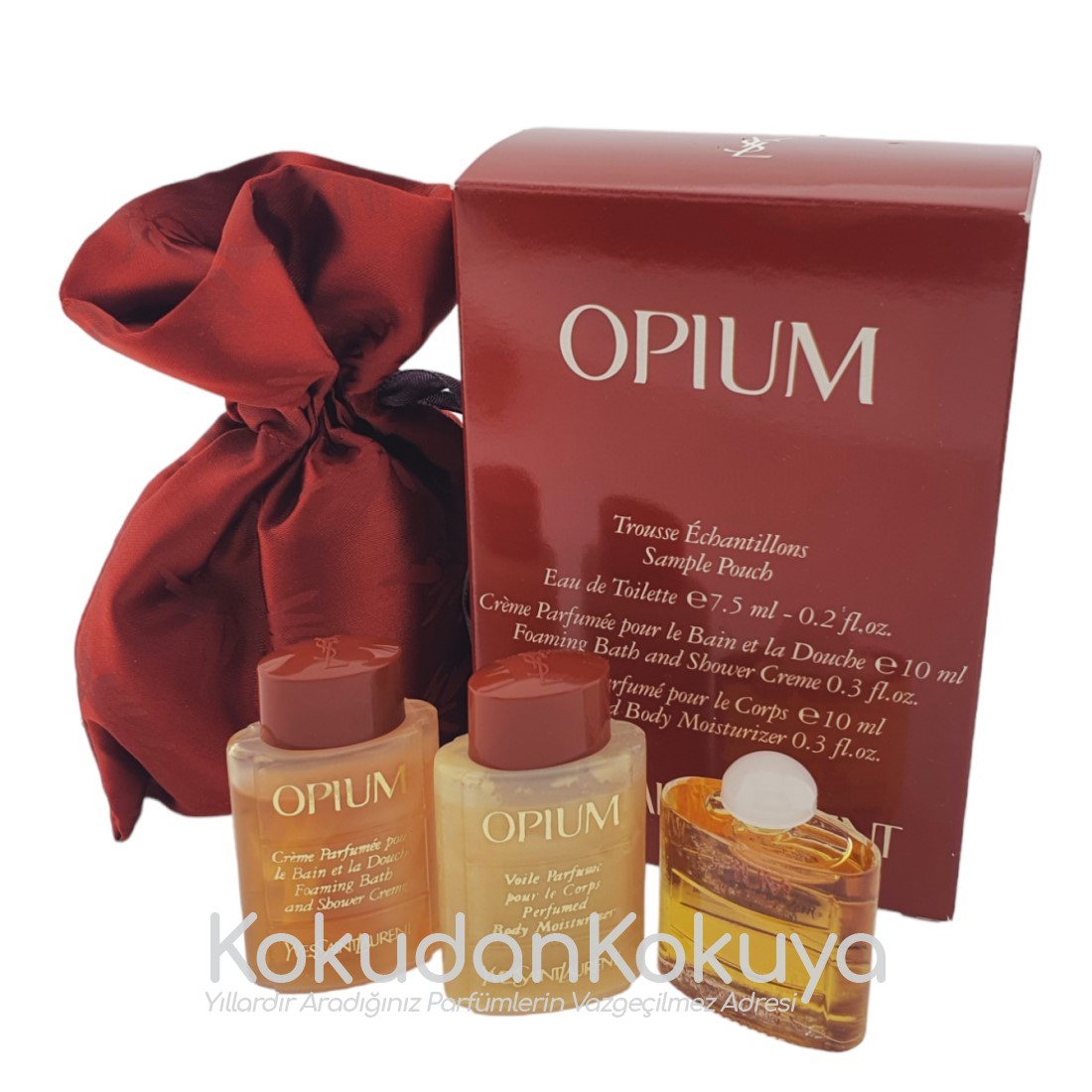 YVES SAINT LAURENT (YSL) Opium (Vintage) Parfüm Kadın 7.5ml Minyatür (Mini Perfume) Dökme 