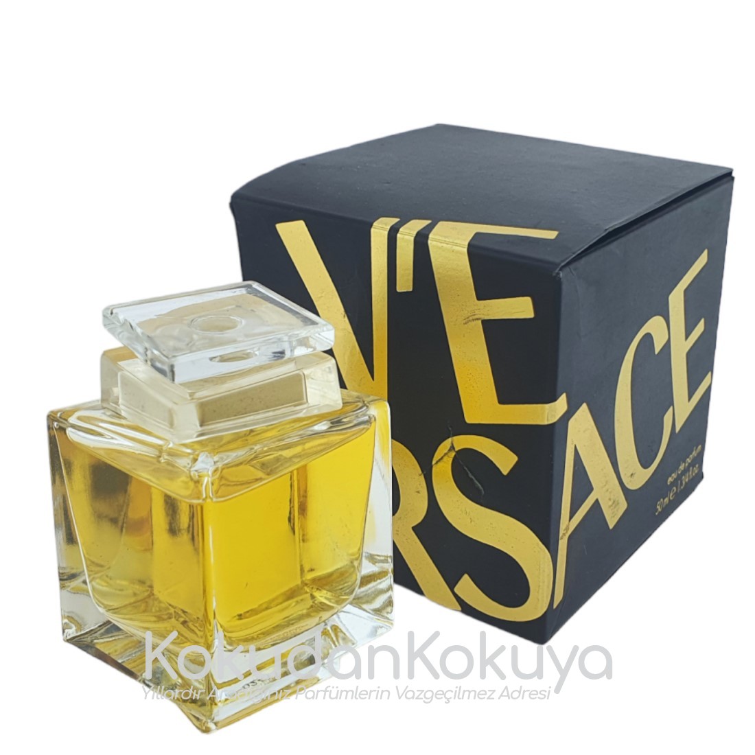 VERSACE V'E EDP (Black) (Vintage) Parfüm Kadın 50ml Eau De Parfum (EDP) Dökme 