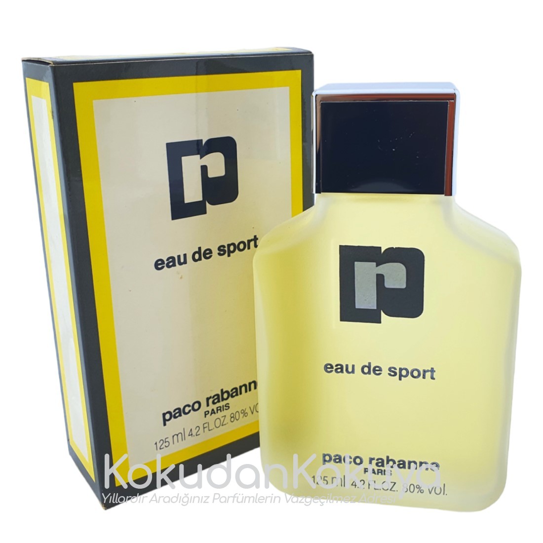PACO RABANNE Eau de Sport (Vintage) Parfüm Erkek 125ml Eau De Toilette (EDT) Dökme 