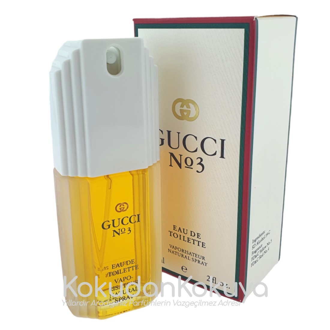 GUCCI No. 3 (Vintage) Parfüm Kadın 60ml Eau De Toilette (EDT) Sprey 