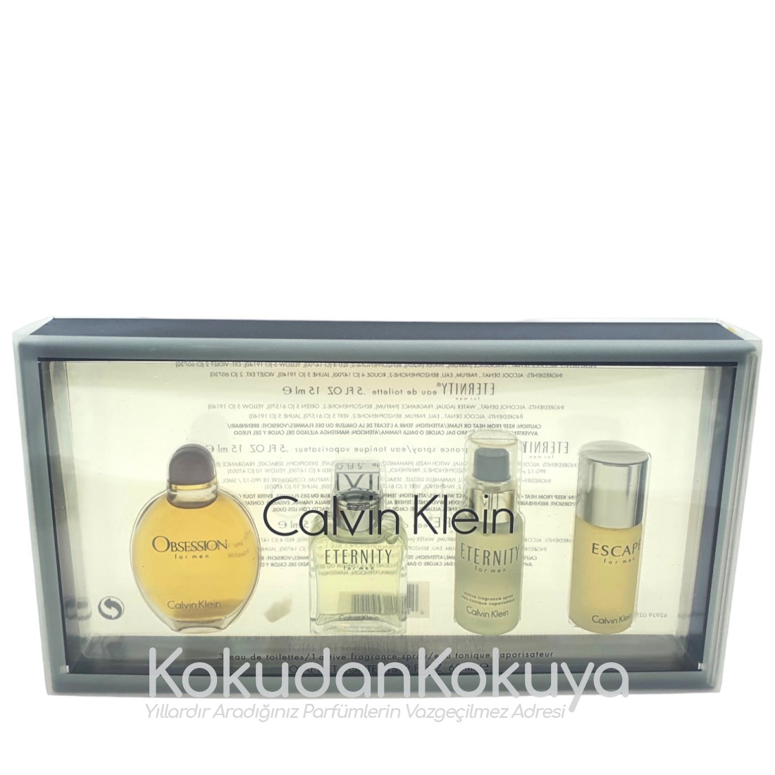 CALVIN KLEIN Miniature Collection Parfüm Erkek Minyatür (Mini Perfume) Dökme 